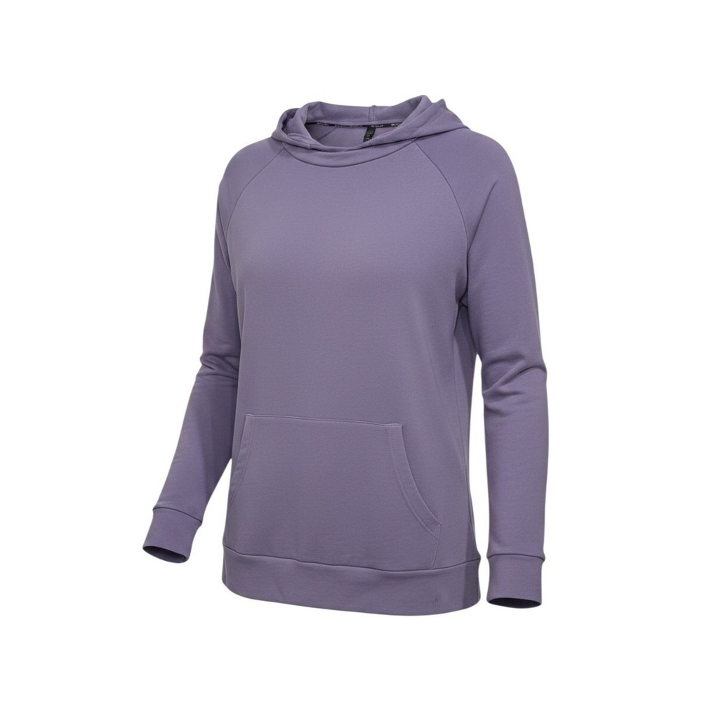 NWT Gaiam Namaste Hoodie Daybreak Purple Slim Fit Athletic Pullover - Large